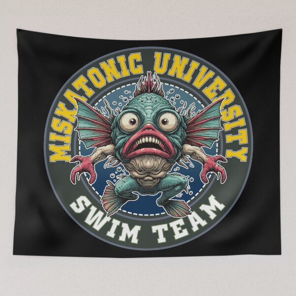 Item preview, Miskatonic Swim Team S01 D06 designed and sold by Houerd.