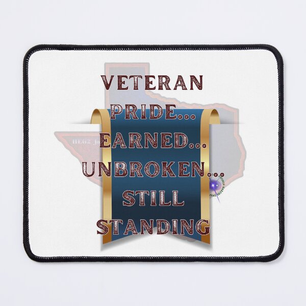 Item preview, HEG2 Jazz "Discipline Swings Harder Than Excuses" Veteran Pride Earned Unbroken Still Standing designed and sold by HEG2 Jazz.
