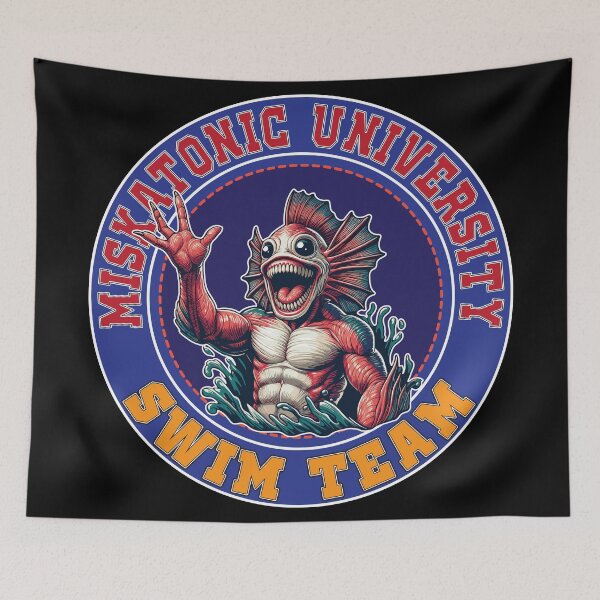 Item preview, Miskatonic Swim Team S01 D07 designed and sold by Houerd.