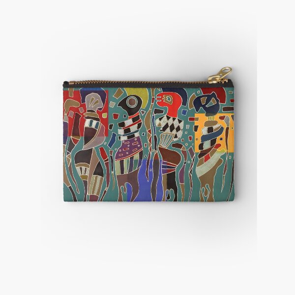 Item preview, Kandinsky 1943 Four figures on three squares designed and sold by PixDezines.