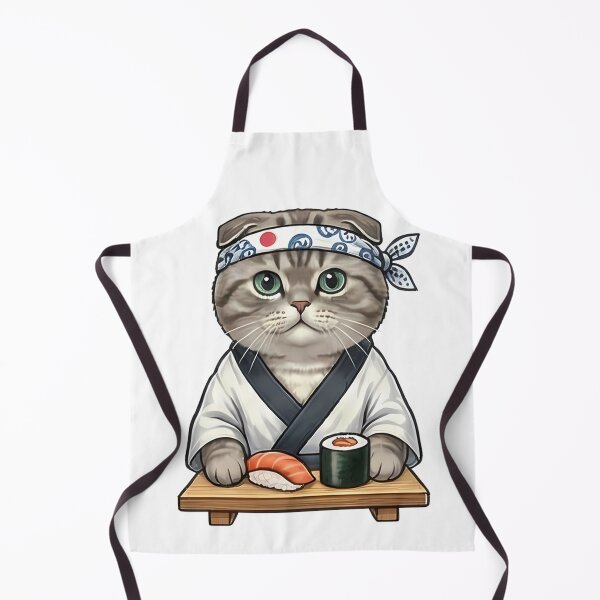 Item preview, Sushi Chef Cat designed and sold by k3rstman1.