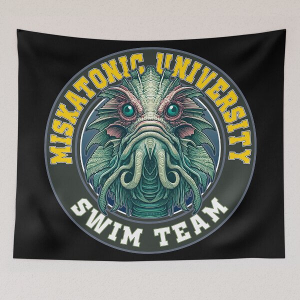 Item preview, Miskatonic Swim Team S01 D09 designed and sold by Houerd.