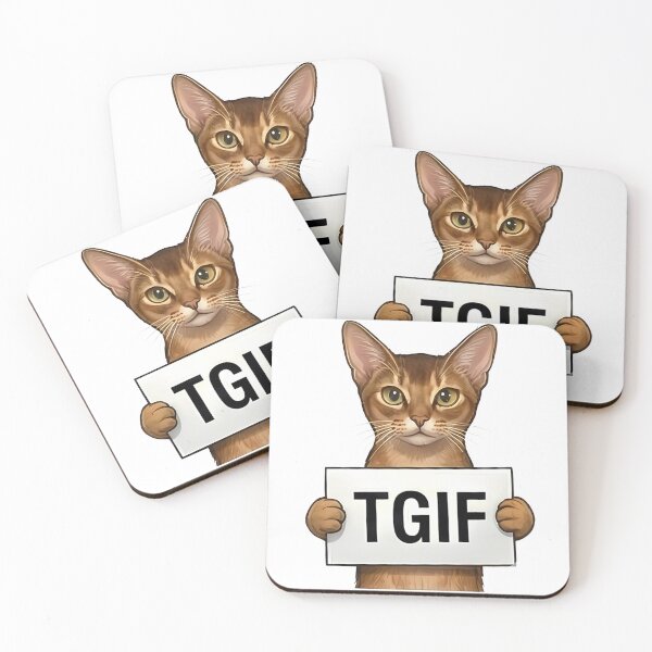 Item preview, TGIF Weekend Cat designed and sold by k3rstman1.