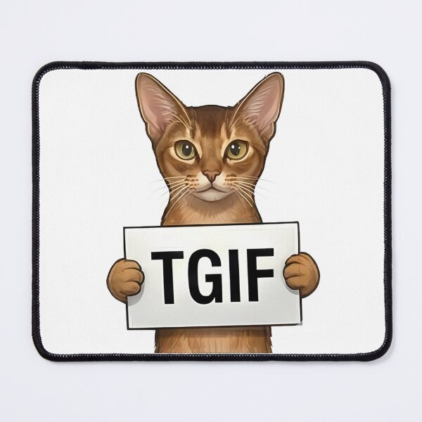 Item preview, TGIF Weekend Cat designed and sold by k3rstman1.