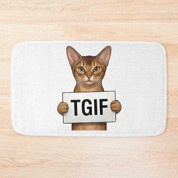 Item preview, TGIF Weekend Cat designed and sold by k3rstman1.