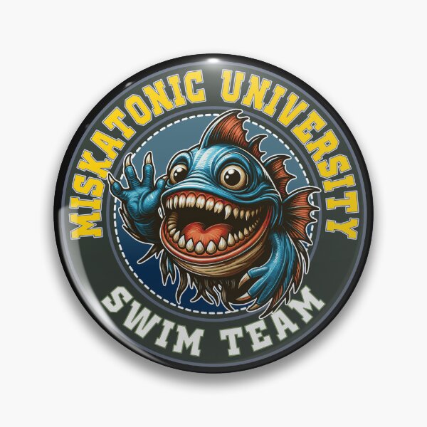 Item preview, Miskatonic Swim Team S01 D10 designed and sold by Houerd.