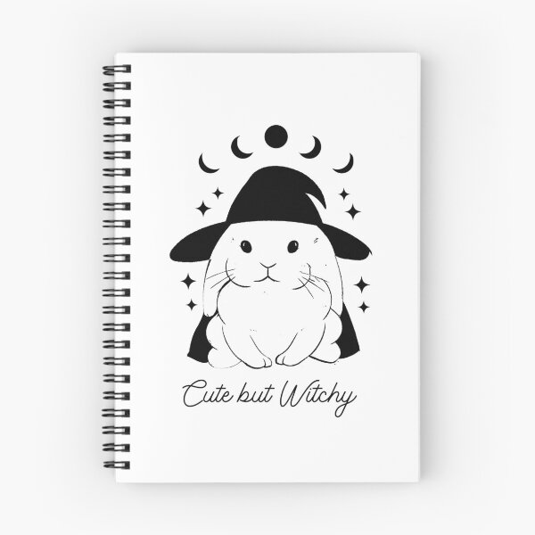 Item preview, Cute but Witchy – Adorable Witchcore Bunny Illustration designed and sold by FusionTeeDesign.