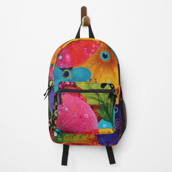 Item preview, Vibrant floral pattern designed and sold by anytka.