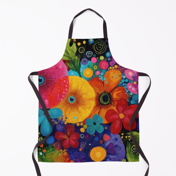 Item preview, Vibrant floral pattern designed and sold by anytka.