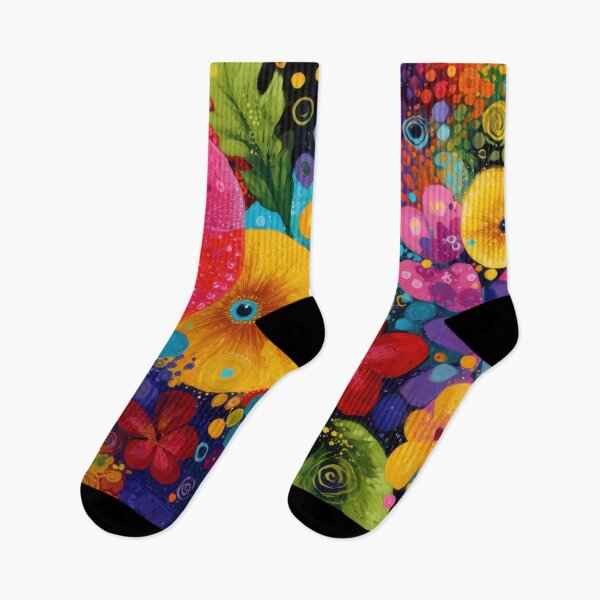 Item preview, Vibrant floral pattern designed and sold by anytka.