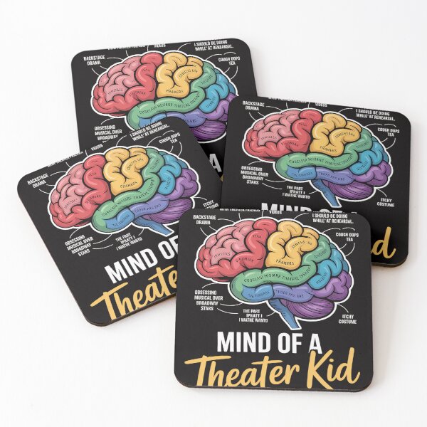 Item preview, Mind Of A Theater Kid Brain Musical Theatre Gift For Nerd designed and sold by PattonJillian.