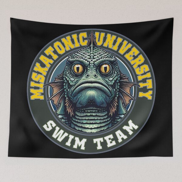 Item preview, Miskatonic Swim Team S01 D13 designed and sold by Houerd.