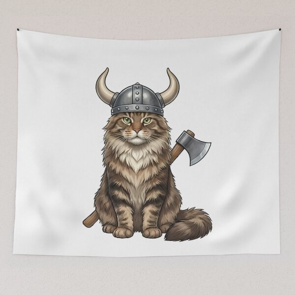 Item preview, Viking Cat designed and sold by k3rstman1.