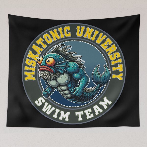Item preview, Miskatonic Swim Team S01 D14 designed and sold by Houerd.