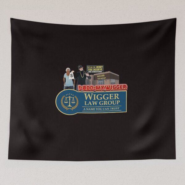 Item preview, wigger law firm logo designed and sold by VWscout2.
