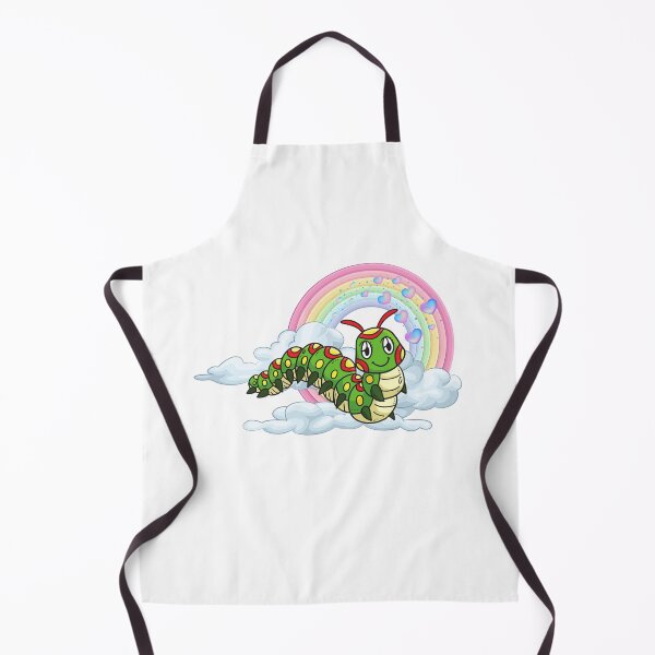 Item preview, Happy Caterpillar - Cute Green Caterpillar on Rainbow Cloud designed and sold by Love3Happy.