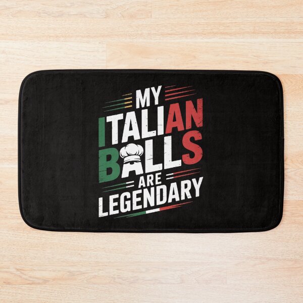 Item preview, Legendary Italian Balls Cooks Chef Meatballs designed and sold by HesterFoley.