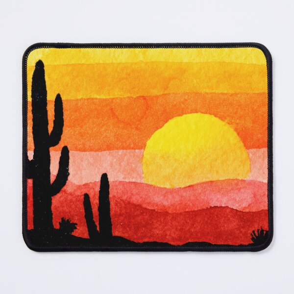 Item preview, Cacti at sunset in desert designed and sold by anytka.