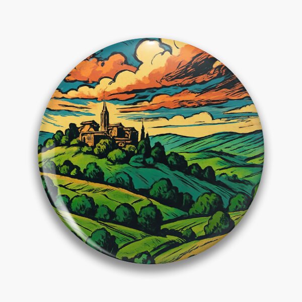 Item preview, Georgia landscape | Comics stylCartoone -  designed and sold by ComicsFactory.
