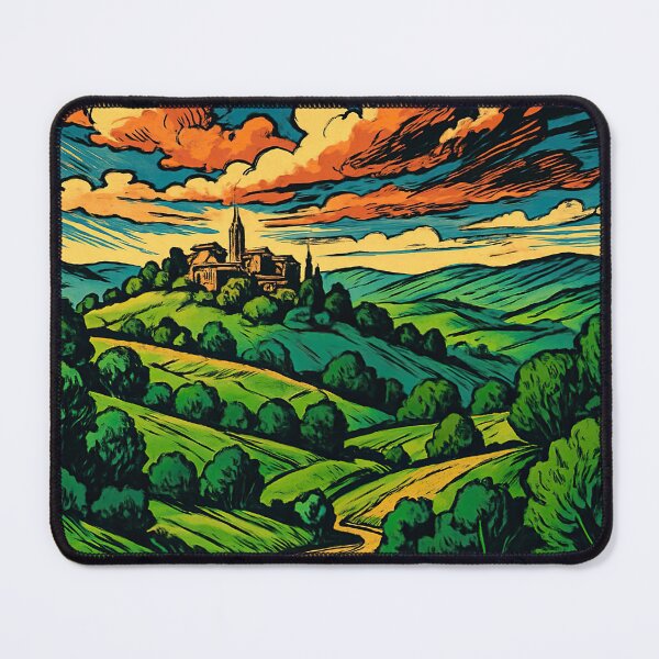 Item preview, Georgia landscape | Comics stylCartoone - designed and sold by ComicsFactory.