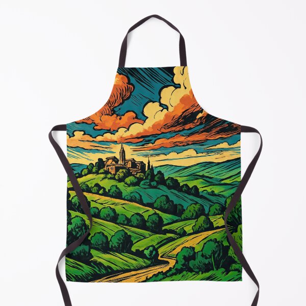 Item preview, Georgia landscape | Comics stylCartoone - designed and sold by ComicsFactory.