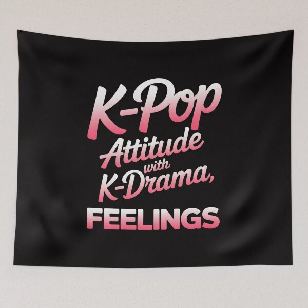 Item preview, K-Pop Attitude Korean Kpop K-Drama Music Lover designed and sold by HesterFoley.