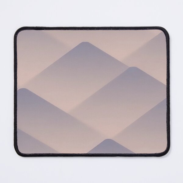 Item preview, Soft Mountain Seamless Pattern — Geometric Pastel Landscape Mauve & Sand designed and sold by Soulharmony.