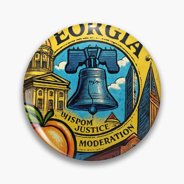 Item preview, Georgia state | Comics stylCartoone -  designed and sold by ComicsFactory.