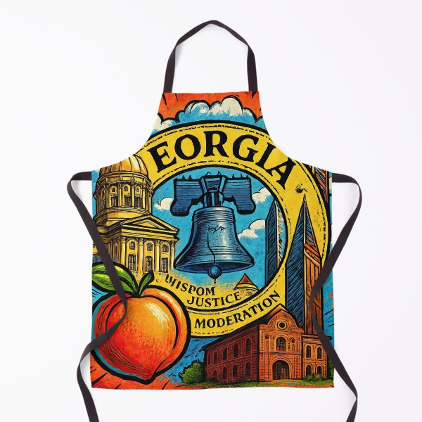 Item preview, Georgia state | Comics stylCartoone - designed and sold by ComicsFactory.
