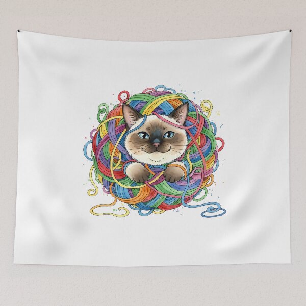 Item preview, Yarn Monster Cat designed and sold by k3rstman1.
