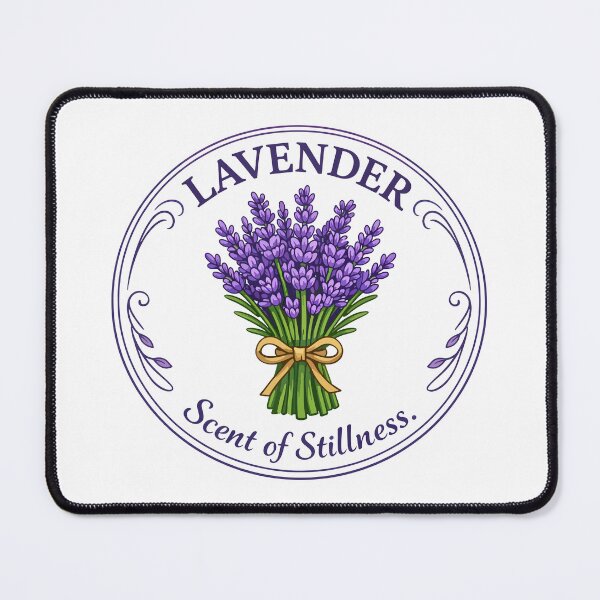 Item preview, Lavender Plant – Aromatic Mediterranean Botanical designed and sold by WildlifeInc.