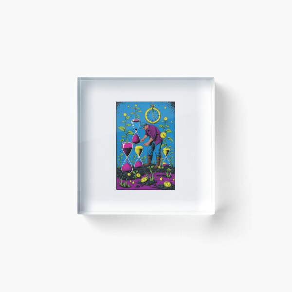 Item preview, The Hourglass Garden Where Time Flows Upward designed and sold by PictorialWhimsy.