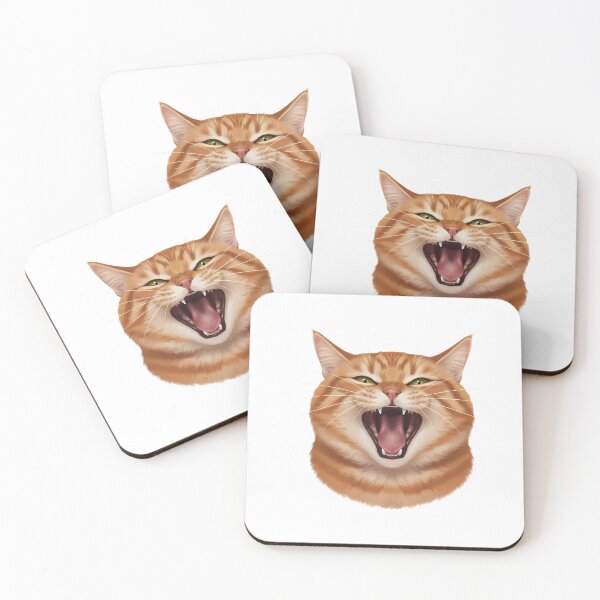 Item preview, Yawning Cat designed and sold by k3rstman1.