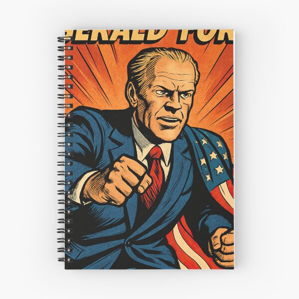 Item preview, Gerald Ford, leader | Comics stylCartoone -  designed and sold by ComicsFactory.