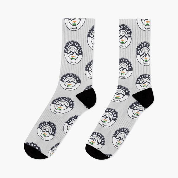 Item preview, Najafgarh India | Black and White Travel Crest designed and sold by World Designs.