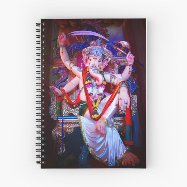 Item preview, Warrior Ganesha with Sword - Royal White Dhoti designed and sold by ISOmetricStudio.