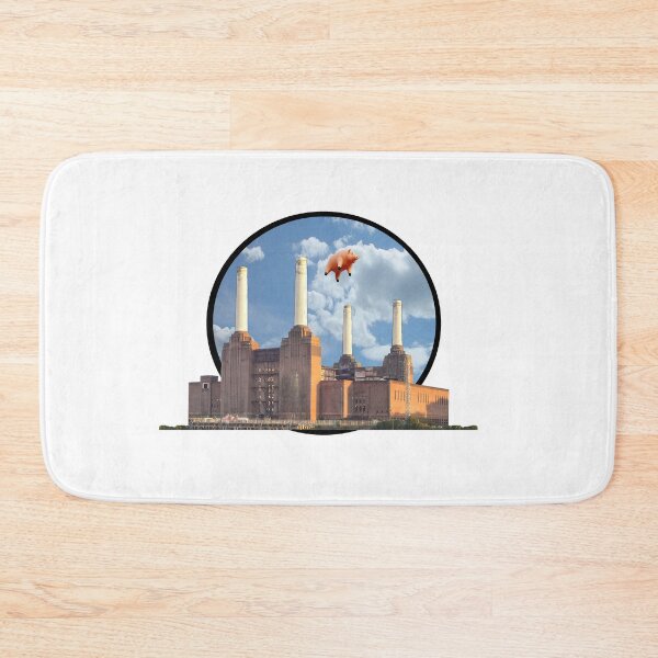 Item preview, pink pig flies over Battersea station designed and sold by VWscout2.