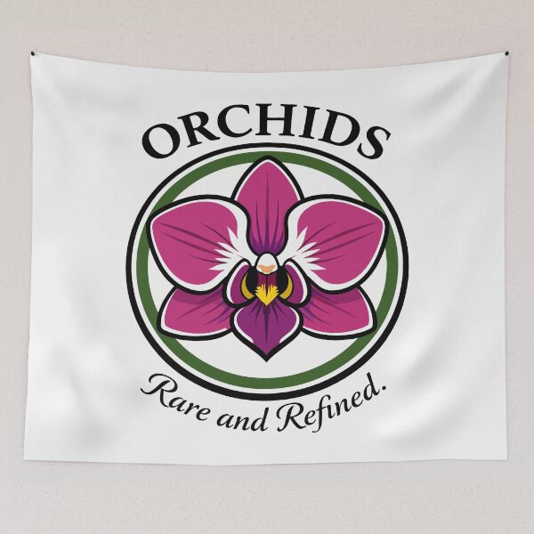 Item preview, Orchid Flower – Rare Botanical Elegance designed and sold by WildlifeInc.