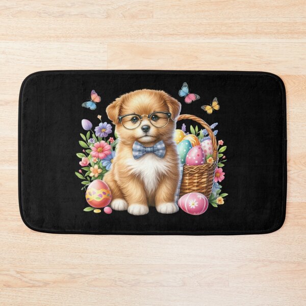 Item preview, Cute Easter Puppy with Glasses designed and sold by Dominik1994.
