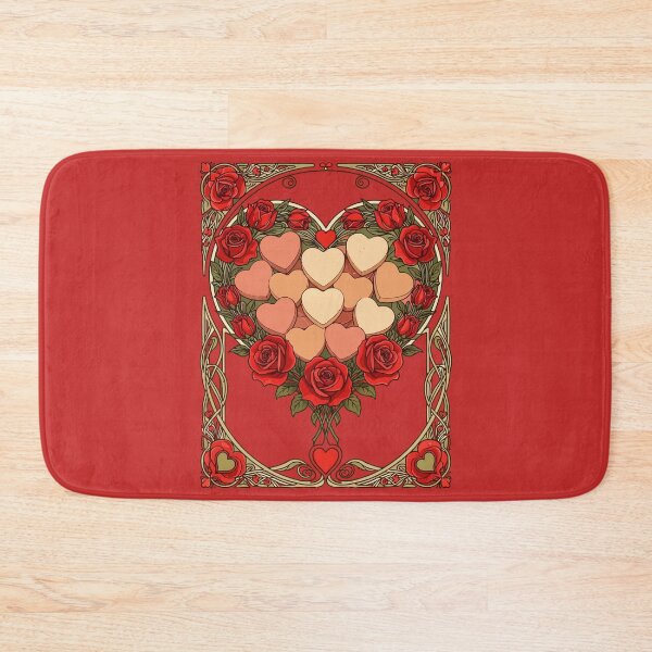 Item preview, Decorative Love Themed Art Nouveau Design designed and sold by taiche.