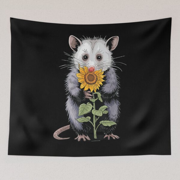 Item preview, Opossum Sunflower  , Opossum Gift For Mom Dad Kids designed and sold by Opossum GIFT ★★★★★.