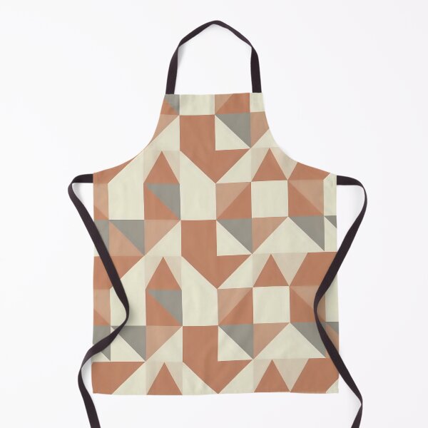 Artikelvorschau, Skandinavisches geometrisches Nahtloses Muster – Terracotta Mid-Century Minimal entworfen und verkauft von Soulharmony.