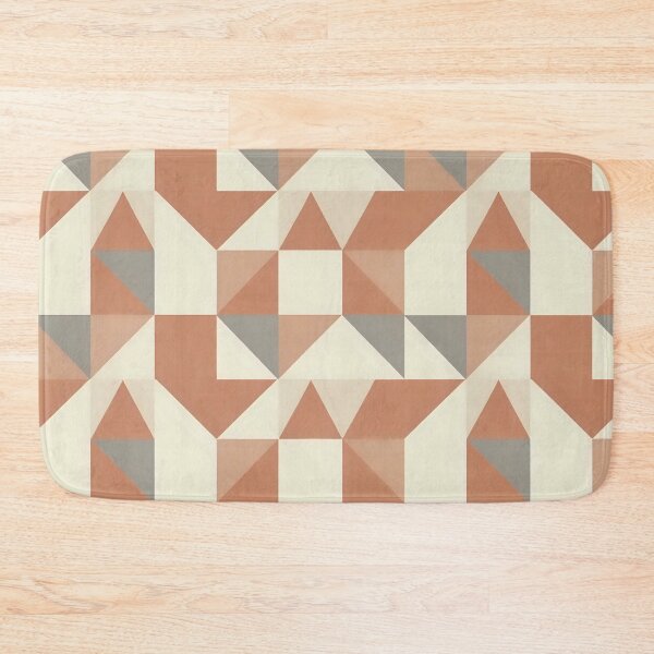 Item preview, Scandinavian Geometric Seamless Pattern — Terracotta Mid-Century Minimal designed and sold by Soulharmony.