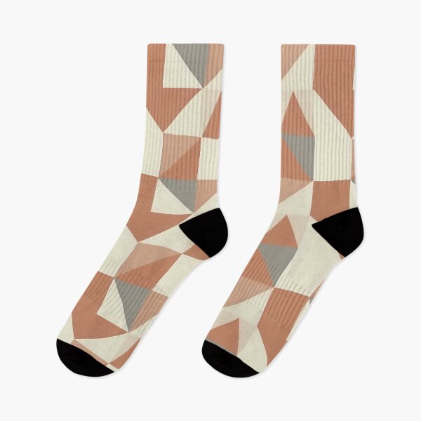 Item preview, Scandinavian Geometric Seamless Pattern — Terracotta Mid-Century Minimal designed and sold by Soulharmony.
