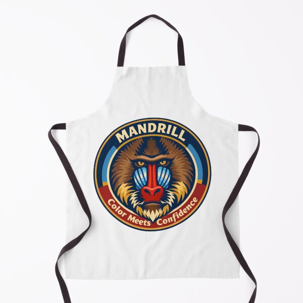 Item preview, Mandrill Primate – Color and Social Power designed and sold by WildlifeInc.