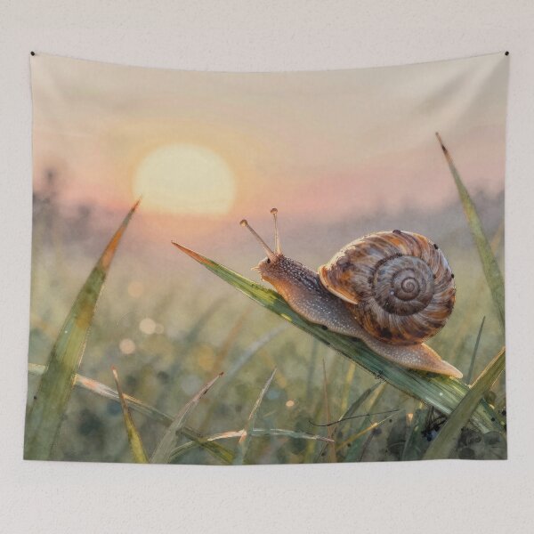 Item preview, Snail in the grass designed and sold by LilithsDesires.