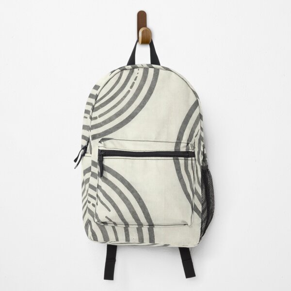 Item preview, Minimal Spiral Maze — Black & Ivory Abstract Zen Design designed and sold by Soulharmony.