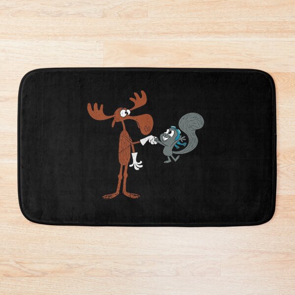 Item preview, Bullwinkle And Rocky Authentic Distressed  designed and sold by Traditional Gujarat.