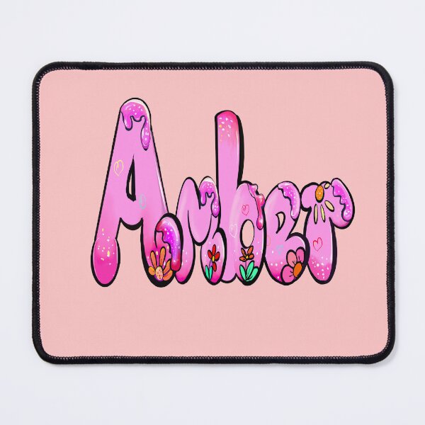 Item preview, Amber Name personalized gifts for women and girls - custom personalised Amber designed and sold by Artonmytee.