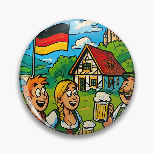 Item preview, Germany landscape | Comics stylCartoone -  designed and sold by ComicsFactory.